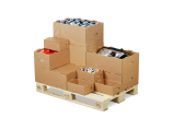 Bac KLT (support de petites charges) en carton ondulé, empilable