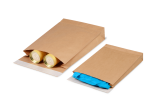 Pochette d'expédition papier avec fond plat