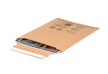 à plat, la pochette d'expédition convient pour les documents, les actes et plus encore