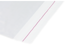 Pochette d'expédition plastique transparente recyclée
