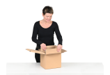 ... avec le deuxième insert en forme de U, isoler les trois côtés restants de la boîte ...