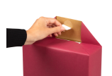 ferme aussi les cadeaux de manière sûre et invisible
