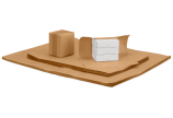 Papier d'emballage en feuilles