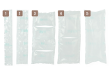 5 tailles de coussins différentes
