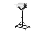 support mobile à rouleaux (réf. 199.692) avec dérouleur à froisser monté (réf. 199.690)