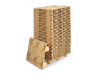 Palette moulée bois