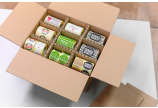 les découpes sont polyvalentes; de petites zones tampons empêchent les chocs lors de l'expédition   