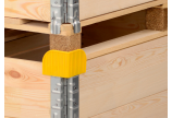 coin de gerbage optionnel pour cadre en bois - stabilise la charge
