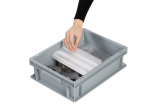 comme intercalaire pour le stockage et le transport