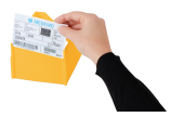 insérer simplement la carte d'identification DIN A7 – fixée par des rails de serrage