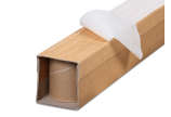 Faciles à installer: tiennent solidement sur les surfaces lisses grâce aux bandes adhésives thermofusibles.