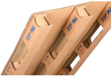 la palette en carton robuste est un support de charge optimal pour vos marchandises