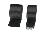 Gaine plastique en LDPE 100 microns noir