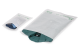 Sachet plat en papier cristal avec fermeture adhésive