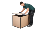 peu encombrant – livré à plat