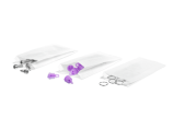 Sachet en papier à soufflets blanc