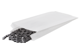 Sachet plat en papier pergamine, blanc