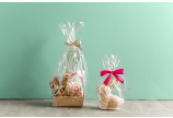 Sachet à fond croisé en cellulose régénérée