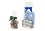 Sachet à fond croisé en cellulose régénérée
