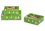 Carton à pâtisseries avec fenêtre en PP NOËL EN FORET