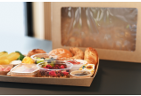 Carton traiteur et plateau de service
