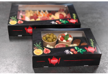Boîte traiteur avec fenêtre GOURMET