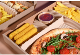 Insert en carton ondulé pour pizza
