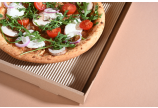 Insert en carton ondulé pour pizza