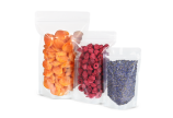 Sachet autoporteur transparent
