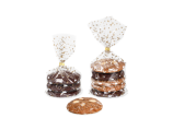 Sachet à fond plat en CPP avec des étoiles