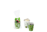 Gobelet pour boissons chaudes, couche PE NOËL EN FORET