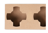 structure flexible – pour différentes tailles de gobelets 