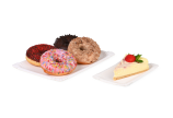 pour transporter ou consommer des parts de tarte ou de gâteau