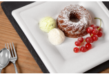 Assiette carrée en bagasse