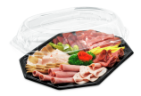 Le couvercle en dôme pratique permet de transporter les aliments en toute sécurité et de préserver leur fraîcheur.