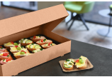 L169.237 & L169.246 - cartons de catering assortis en marron 