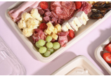 Plateau de service en bagasse