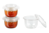 Gobelet rond en rPET & couvercle