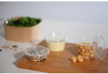 Pot à sauce et couvercle en PP