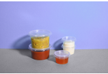 Pot à sauce et couvercle en PP