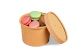 Ce pot au goût neutre est également idéal comme emballage cadeau ou pour présenter des biscuits et des macarons.