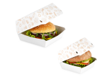 Boîte burger en carton «FRISCH & fein»