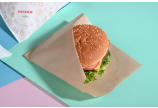La pochette à burgers est parfaite pour la restauration rapide.