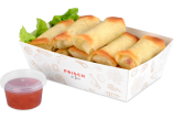 nous proposons également un gobelet rond avec couvercle, p. ex. pour les sauces, les dips ou le ketchup
