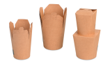 gain de place, les Asia-Boxes sont facilement emboîtables à vide. Les emballages à emporter peuvent également être empilés au comptoir