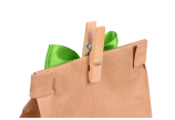 petite pince en bois naturelle pour la décoration facile des sacs, des emballages de cadeaux et de confiseries