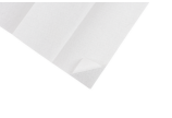 Essuie-mains papier pliage Z, 2 plis, blanc