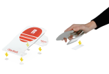 La barre se pose pratiquement partout avec sa fixation (fermetures velcro)