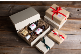 se combine parfaitement avec la boîte cadeau GRAS-PAC
