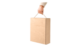 particulièrement élégant comme boîte cadeau garnie de SizzlePak® p. ex. pour les produits d’épicerie fine